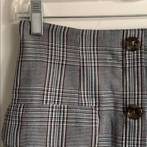 Forever 21 Plaid Midi Length Pencil skirt